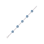 Load image into Gallery viewer, Against Evil Eye Five Eye Bracelet