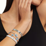 Load image into Gallery viewer, Against Evil Eye Shaped Bracelet