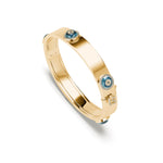 Load image into Gallery viewer, Against Evil Eye Bangle