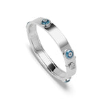 Load image into Gallery viewer, Against Evil Eye Bangle
